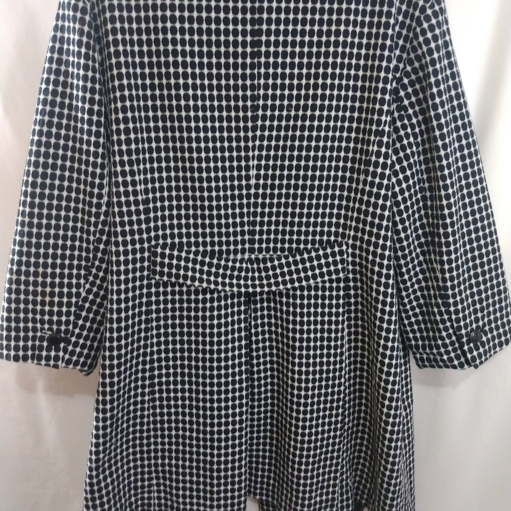 Apostrophe Circle Print Jacket - image 7